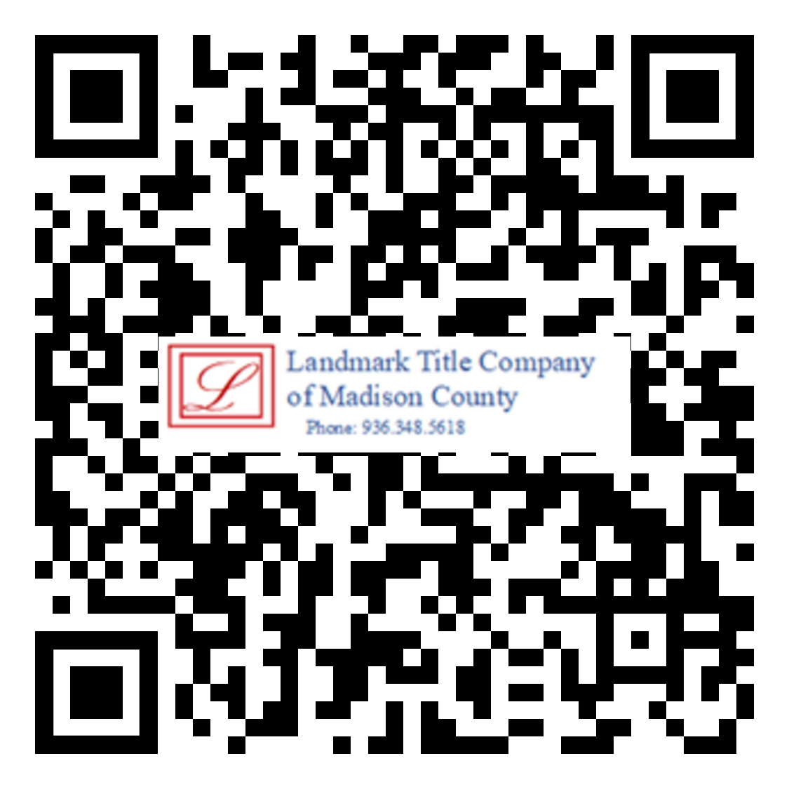 Landmark Title Company of Madison County QR Code